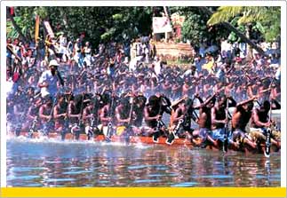 Boat Race at ALleppey